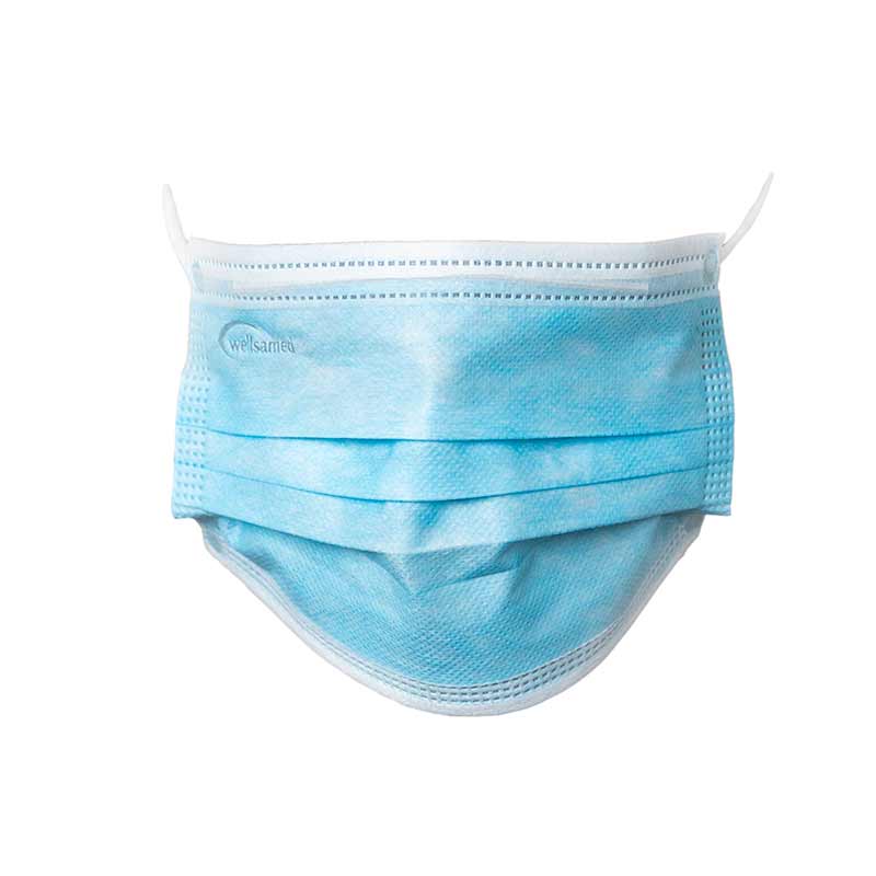 Gesichtsmaske Blau (Mundschutz)