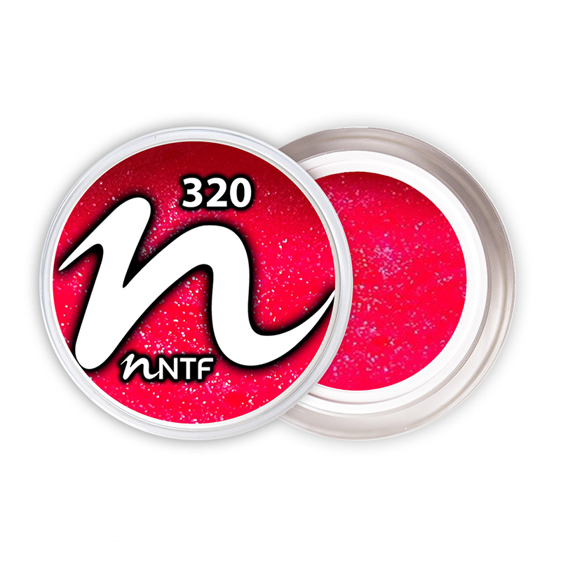 NTF Farbgel glitter Electric Flamingo 320