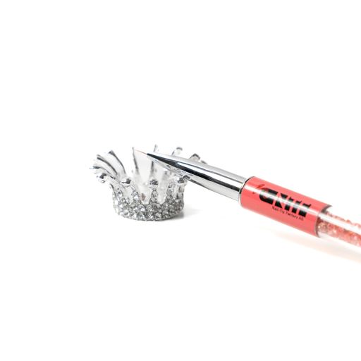 Pinselhalter Krone silber 