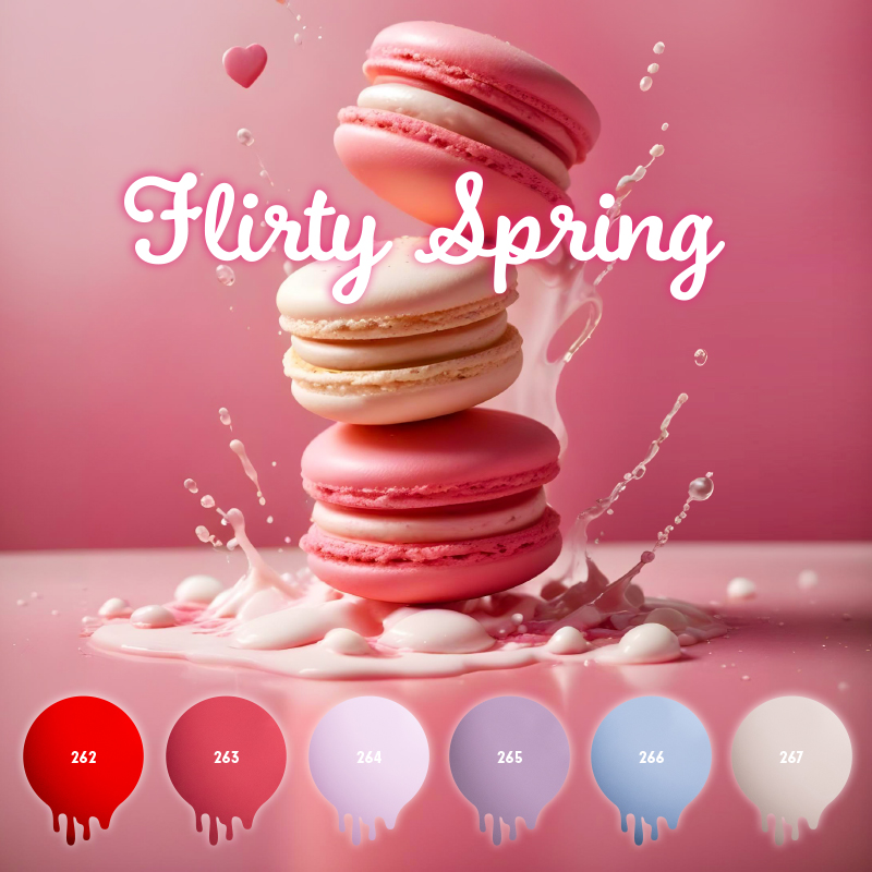 Farbgel-Set - Frühling «Fllirty Spring»