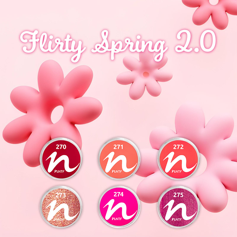 Farbgel-Set - Frühling «Fllirty Spring» 2.0