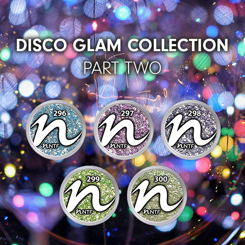 Farbgel-Set - Glitzer «Disco Glam Collection Part two»