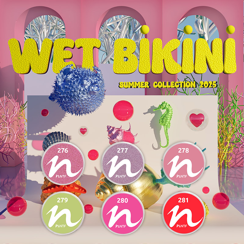 Farbgel-Set - Sommer «Wet Bikini»
