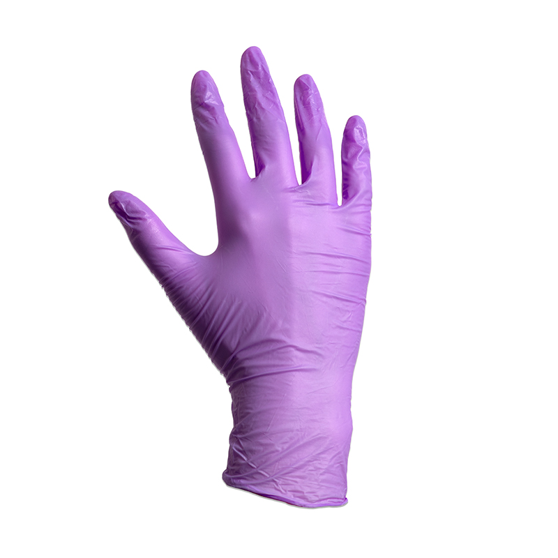 Handschuhe Nitril Lila Gr. L