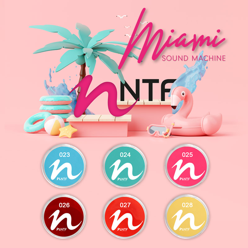 Farbgel-Set - Sommer «Miami sound machine»