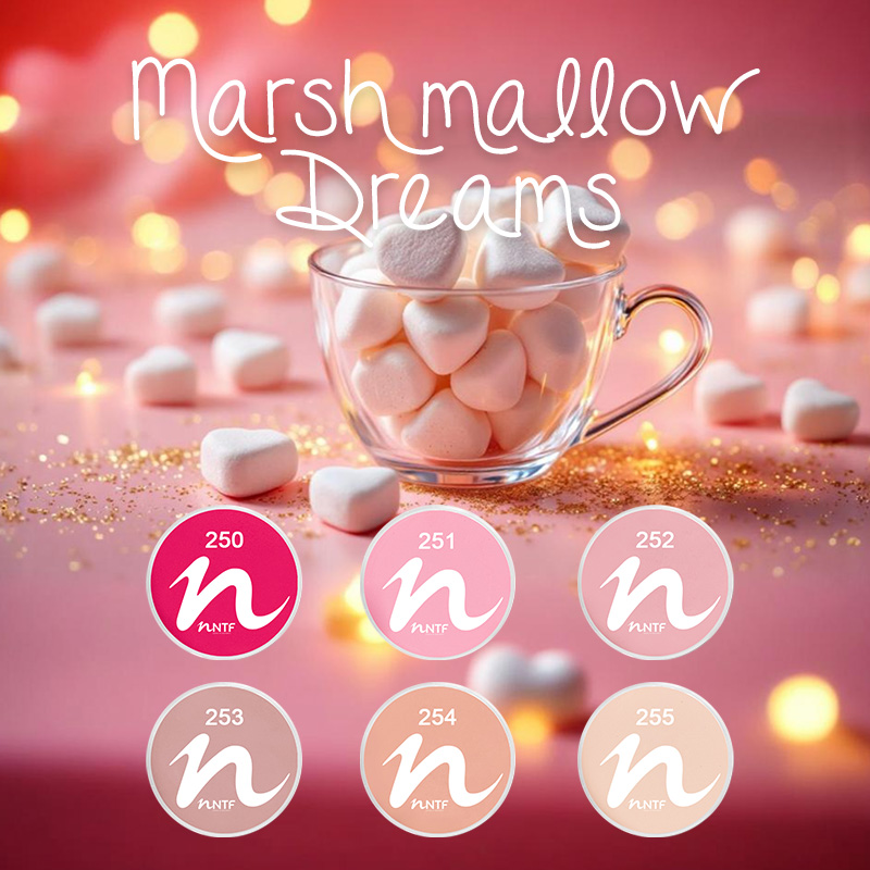 Farbgel-Set - «Marshmallow Dreams»