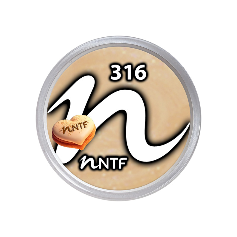 NTF Farbgel glimmer Golden Latte 316